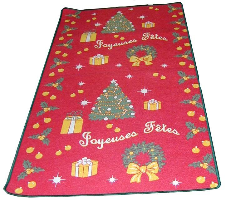 Tapis Sapin Rouge 190 x 100 cm